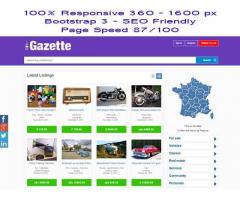 Gazette - France Theme - Image 1
