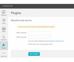 Mandrill for Osclass